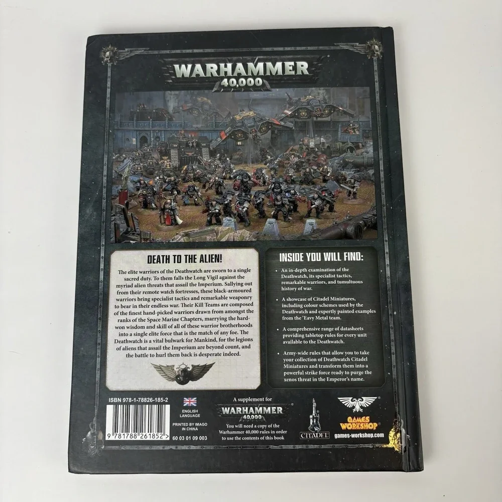 Warhammer 40k: Codex: Adeptus Astartes Deathwatch Hardcover (2018)